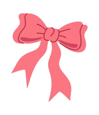 Düğümlü kurdele davetiyesi kartpostal dekoru ögesi