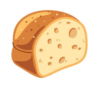 Taze pişmiş buğday zanaatkar ekmek lezzetli ürün