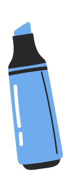 Mavi Vurgulama İşaretleme aracı çizim ögesi