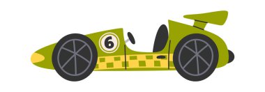 Yarış arabası yüksek hızlı otomobil el çizimi karalama