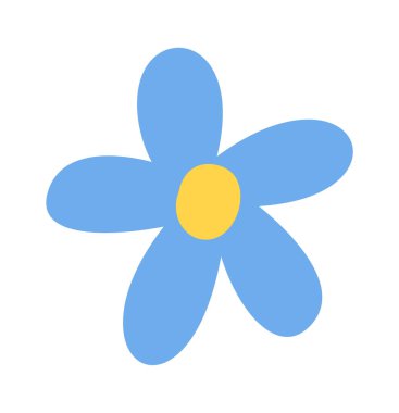 Çiçek desenli, çiçek açan el şafağı elementi.