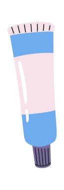 El yapımı temel krem tüp makyaj malzemesi.