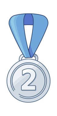 İkincilik gümüş madalyası kazandı.