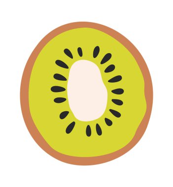 Lezzetli kivi meyveli el, egzotik besinler.