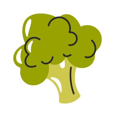 Brokoli vitamini yiyecekler, taze sebzeler.