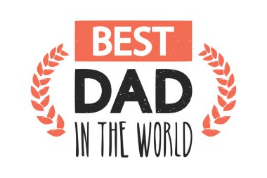 Dünyanın en iyi babası tasarımı selamlıyor.