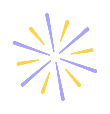 Parlak havai fişekleri selamlayın Renkli element festivali tasarımı