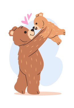 Anne baba sevgi dolu bebeği havaya fırlatıyor.