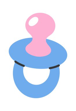 Yeni doğmuş bebek emziği çizgi film tasarımı çocuk bakımı öğesi