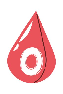 Sıfır tipi evrensel kan grubu bırakma karikatürü