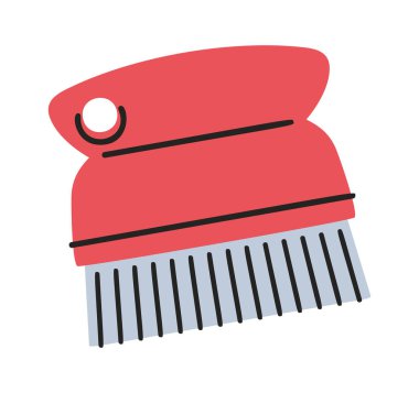 Yıkama fırçası çizgi film evcil hayvan tımarlama malzemesi