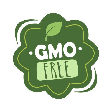 GMO ücretsiz çizgi film rozet tasarımı ambalaj hastası