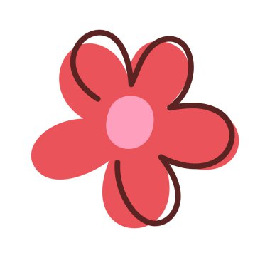 Garip el çizimleri doğal sembol tasarımı