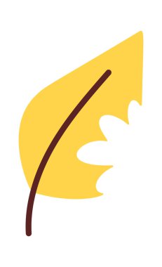 Sarı doğal sonbahar yaprakları biyolojik olarak ayrıştırılabilir atıklar