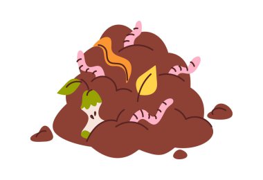 Gübre yığını besleyici organik toprak takviyesi