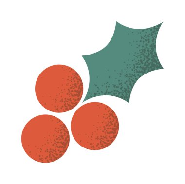 Noel ökse otu kutsal dallı geometrik tasarım