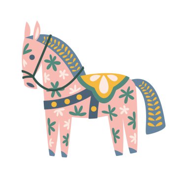 Geleneksel Noel atı geleneksel oyuncak etnik hatırası