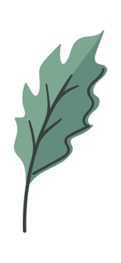 Yeşil yapraklı bayram doğal Noel sembolü