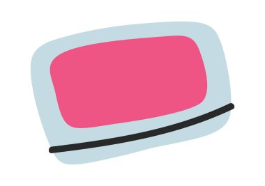 Pembe suluboya kutu kabı çizimi