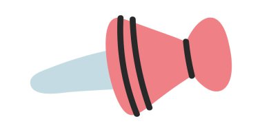 Kırmızı tokalı el keskin bir iğne çizdi.