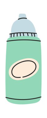 Yapıştırıcı plastik kap sanat aracı el çizimi