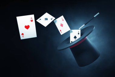 3 boyutlu resimde sihirli değnek numarası