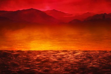 Cehennemde yanan alev, din kavramı