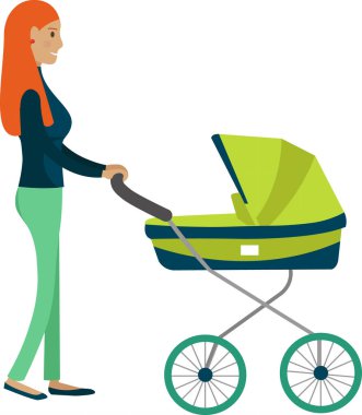 Anne gezinen bebek vektör simgesi beyaz arkaplanda izole