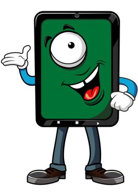 Tek gözlü akıllı telefon.