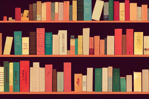 Illustrative image of new books in bookstore