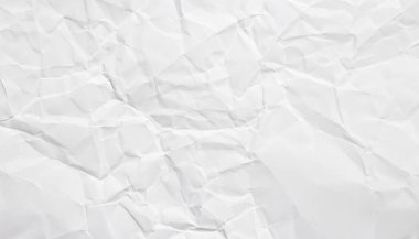 Buruşmuş beyaz kağıt dokusu. Buruşuk kağıt dokusu arkaplanı