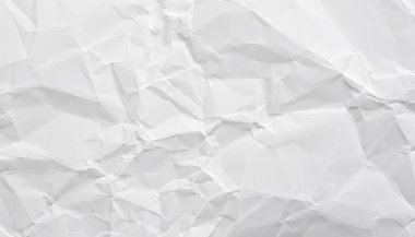 Buruşmuş beyaz kağıt dokusu. Buruşuk kağıt dokusu arkaplanı
