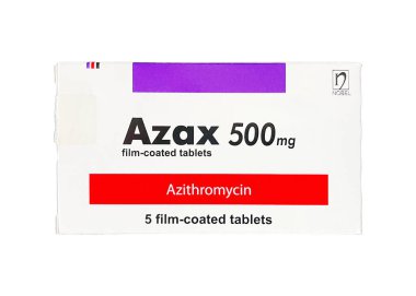 Azax 500 mg film kaplı tabletler x 5