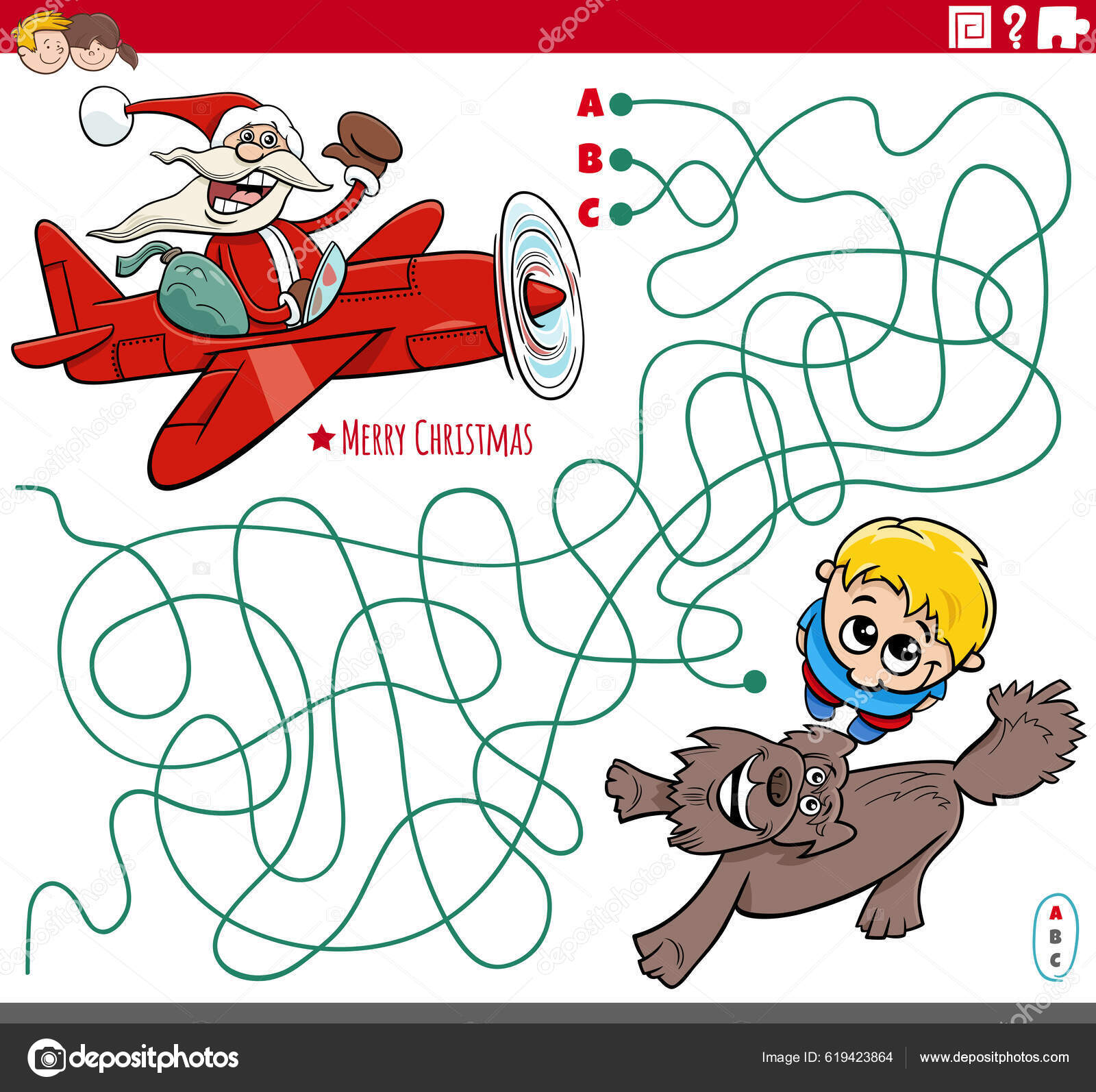 Jogo dos desenhos animados avião