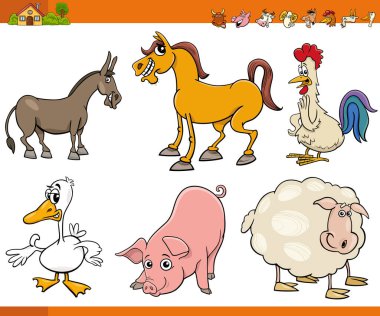 Çiftlik Hayvanlarının Çizgi Filmlerdeki Çizgi Roman Karakterleri