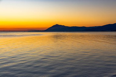 Korint Golf sahasında Gündoğumu / Günbatımı