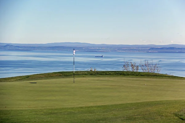 Scenic Golfgaten Het Najaar Met Panoramisch Uitzicht — Stockfoto