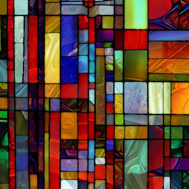 Lekeli Cam serisinin yeniden doğuşu. Işık algısı, yaratıcılık, sanat ve tasarım konularındaki çeşitli cam dokuları, renkleri ve şekillerin bileşimi.