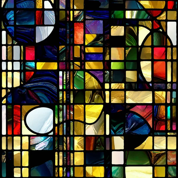 Återfödelse Färgat Glas Serien Bakgrund Design Olika Glas Texturer Färger — Stockfoto