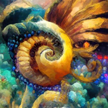 Organik Renkler serisi. Arkaplan, sanat, yaşam ve tasarım konularındaki organik formları, vuruşları ve renk boyalarını anımsatan şekillerden oluşur..