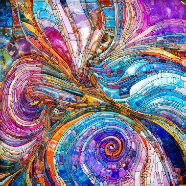 Işıldayan Cam serisi. Doymuş cam kalıplarından oluşan dizayn duyusal büyü, ışık algısı, hayal gücü ve yaratıcılık konularında.