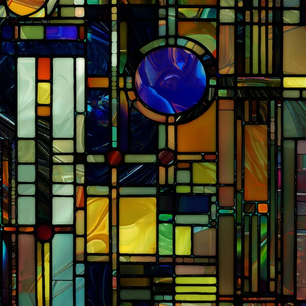 Återfödelse Färgat Glas Serien Bakgrund Sammansättning Olika Glas Texturer Färger — Stockfoto