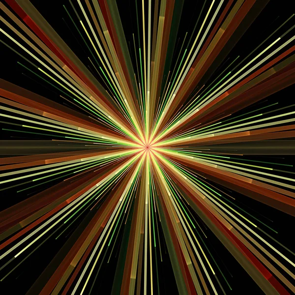 stock image Fractal Burst Pattern series. Rendering of fine line radial pattern for use in illustration and design.