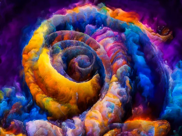 Spiral Dreams Serisi Sanat Hayal Gücü Rüya Konularında Gerçeküstü Doğal — Stok fotoğraf