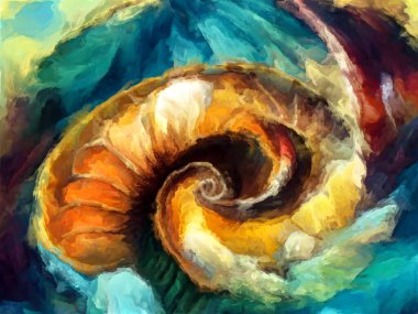 Organik Renkler serisi. Sanat, yaşam ve tasarım konularındaki organik formları, vuruşları ve renk boyalarını anımsatan arkaplan..