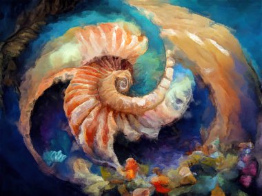 Organik Renkler serisi. Sanat, yaşam ve tasarım konularındaki organik formları, vuruşları ve renk boyalarını anımsatan soyut arkaplan.