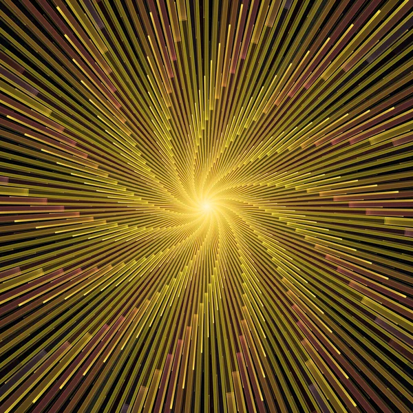 Fraktal Patlama Şablonu serisi. Çizim ve tasarım için kullanılan ince çizgi radyal deseninin oluşturulması.