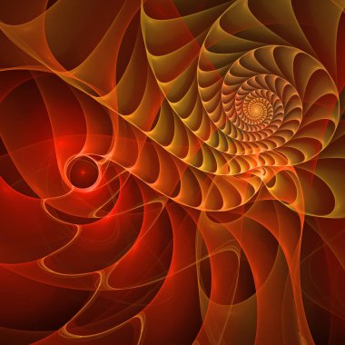 Uzay türbülans serisi. Popüler bilim, eğitim ve araştırma konularındaki girdap, bükülme ve etkileşim dalgalarından oluşan arkaplan.