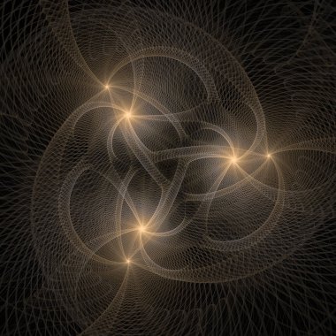 Dalga Fonksiyonu serisi. Popüler bilim, eğitim ve araştırma konularında dalgalanan frekans dalgalarından oluşan dizayn.