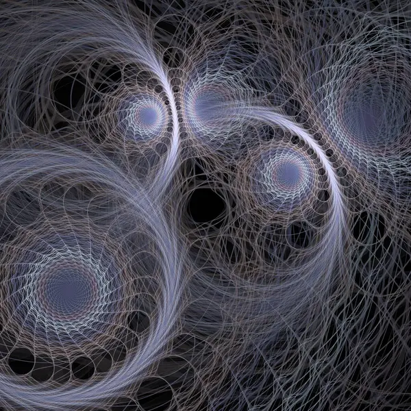 stock image Frequency Motion series. Backdrop of swirling, twisting, interacting wave pattern on the subject of popular science, education and research.